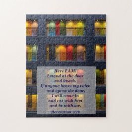 Puzzle Revelación 3:20 llamando a la puerta