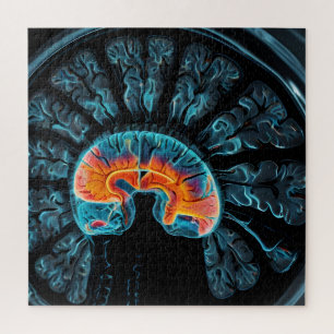 Puzzle Revisión cerebral por resonancia magnética