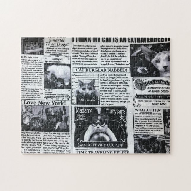 Puzzle Revista de Gatos (Horizontal)