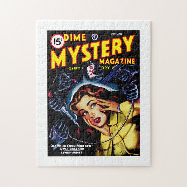 Puzzle revista Dime Mystery (sep, 1946) (Vertical)