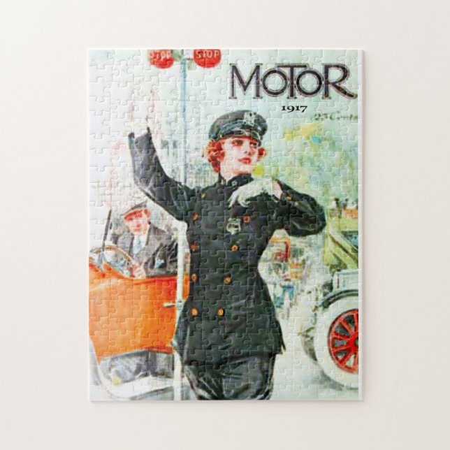 Puzzle "Revista Motor de 1917" (Vertical)