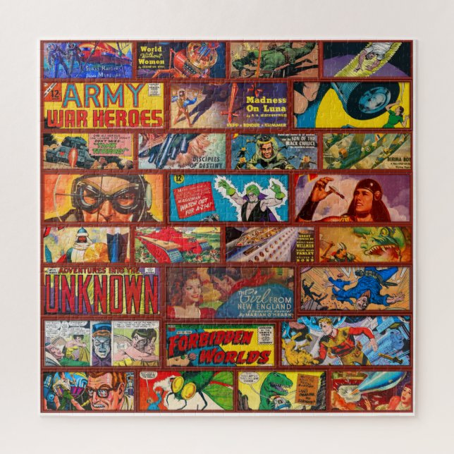 PUZZLE REVISTAS ANTIGUAS Y CÓMICS (Vertical)