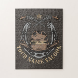 Puzzle Revólver del Oeste Salvaje Herradura Occidental Sa