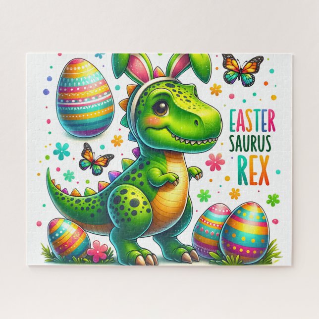 Puzzle Rex Saurio de Pascua (Horizontal)