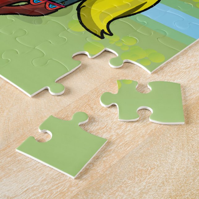 Puzzle Rey arthur medievil caballero y caballo (Lado)