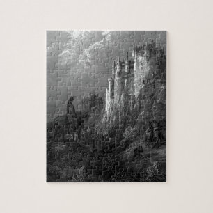 Puzzle Rey Arturo y Camelot por Gustave Doré’ 1868