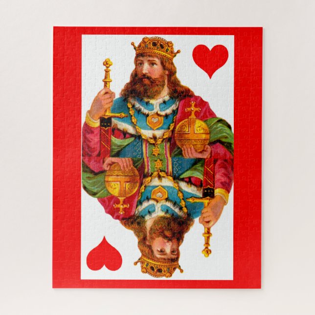 Puzzle Rey de Corazones (Vertical)