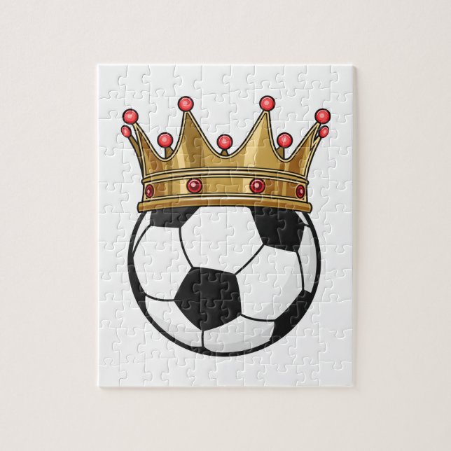 Puzzle Rey de la Corona de Fútbol (Vertical)