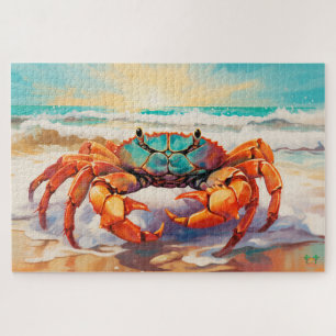 Puzzle 🐙 Rey de la costa: El poderoso cangrejo