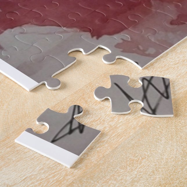Puzzle Rey de Rosa Acuarela Original (Lado)
