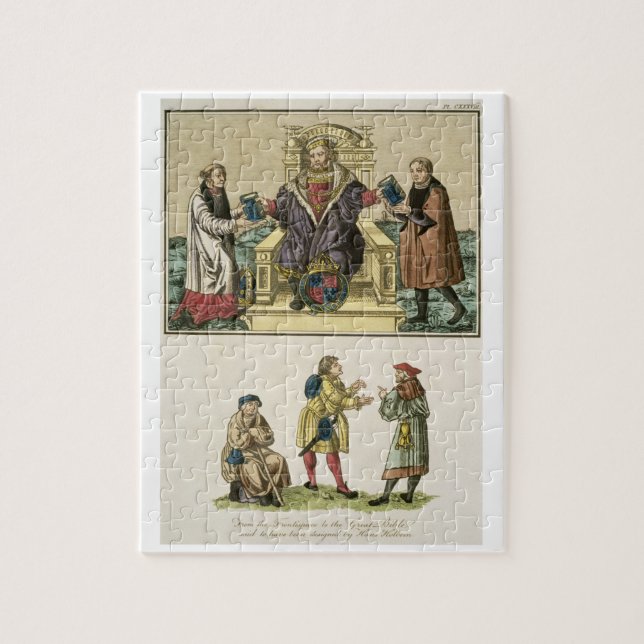 Puzzle Rey Enrique VIII (1491-1547) del frontispiece (Vertical)