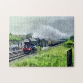 Puzzle Rey George Steam Train