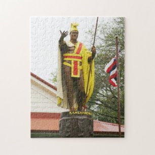 Puzzle Rey Kamehameha Statue