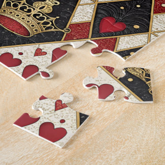 Puzzle Rey & Reina de Corazones