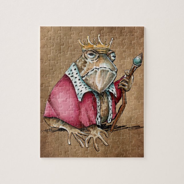 Puzzle Rey Sapo  (Vertical)