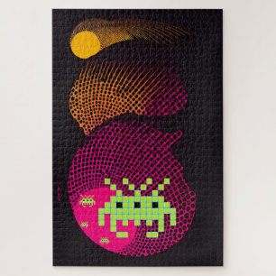 Puzzle Reyes del Espacio Invasor