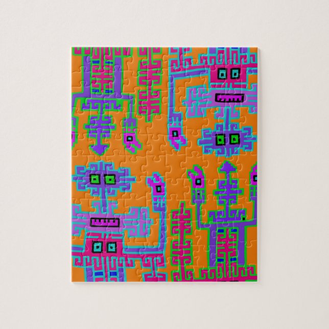 Puzzle Reyes peruanos (Vertical)