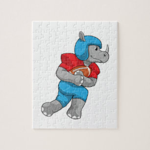 Puzzle Rhino en deportes de fútbol