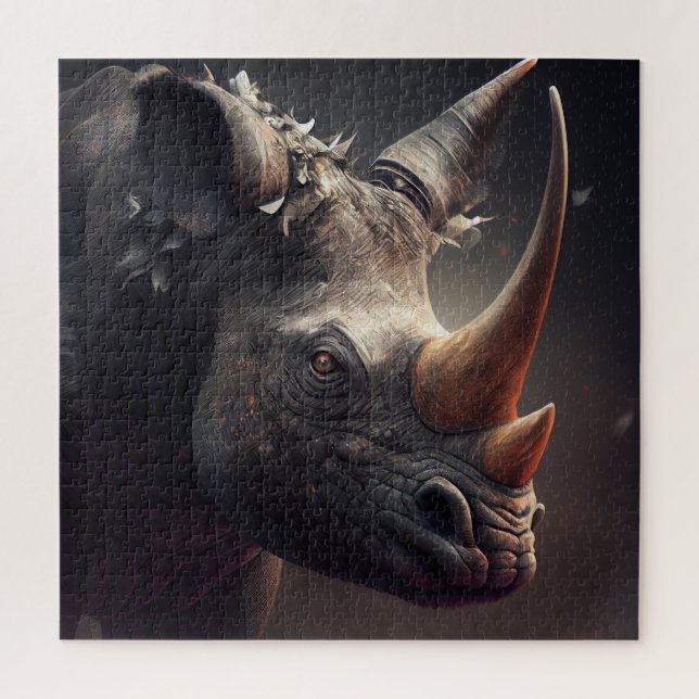 Puzzle Rhinocéros (Vertical)