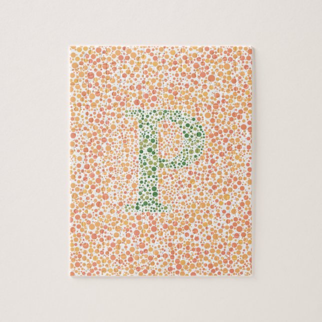 Puzzle Rho Eye Test Jigsaw (Vertical)