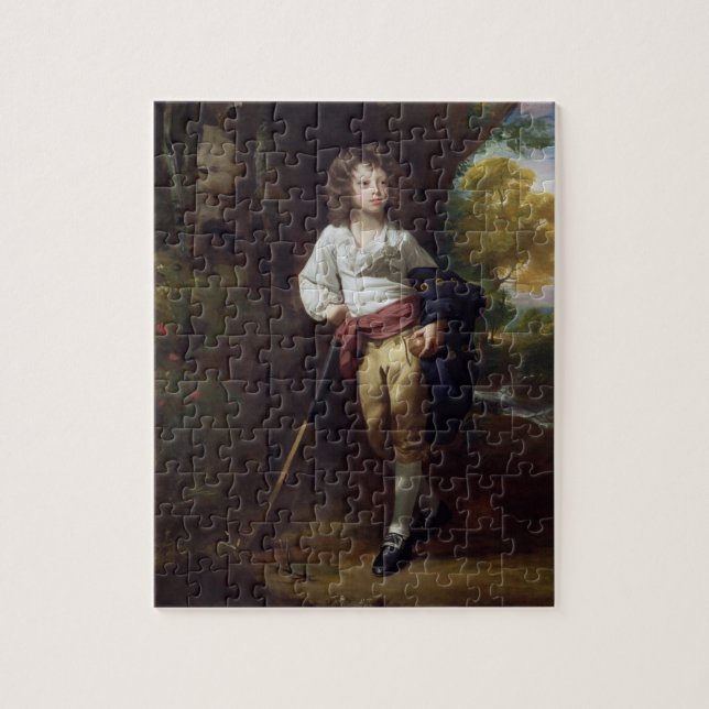 Puzzle Richard Heber, 1782 (aceite en lona) (Vertical)