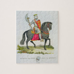 Puzzle Richard I, rey de Inglaterra (1157-99), 1194, de '