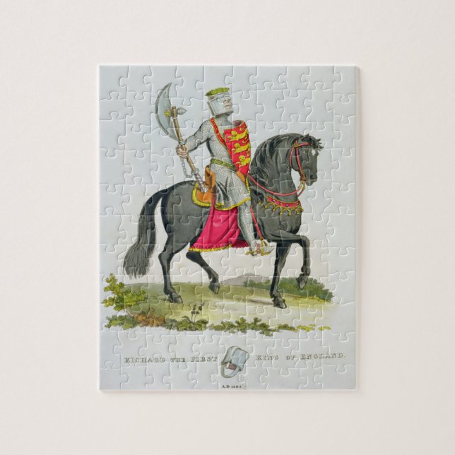 Puzzle Richard I, rey de Inglaterra (1157-99), 1194, de ' (Vertical)