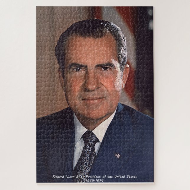 Puzzle Richard Nixon, 37° presidente de los Estados Unido (Vertical)