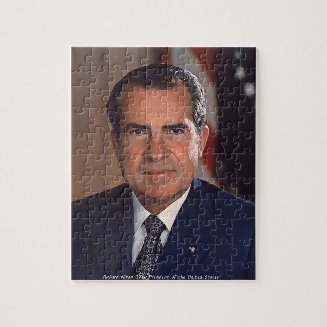 Puzzle Richard Nixon, 37° presidente de los Estados Unido (Vertical)
