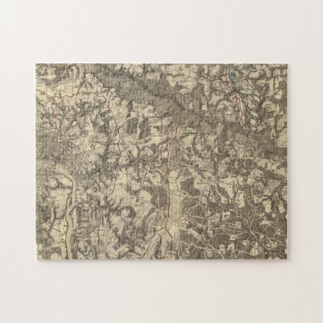 Puzzle Richmond, Virginia (Horizontal)