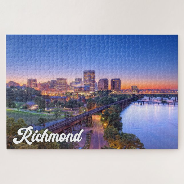 Puzzle Richmond, Virginia (Estados Unidos) (Horizontal)