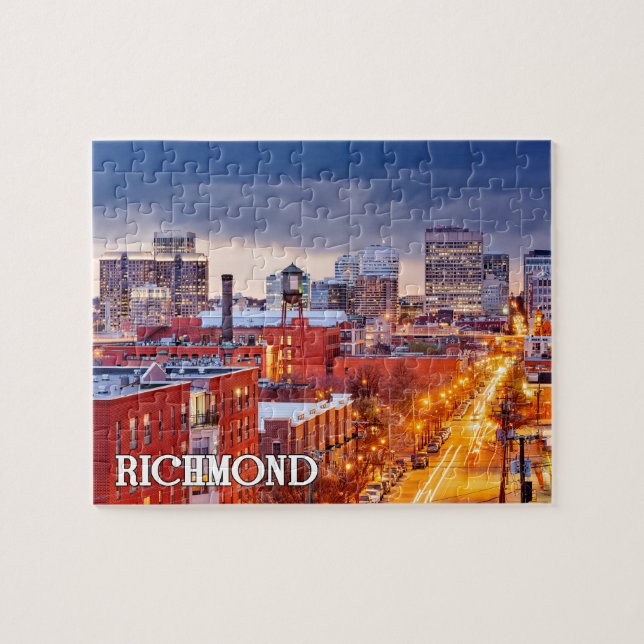 Puzzle Richmond, Virginia (Estados Unidos) (Horizontal)