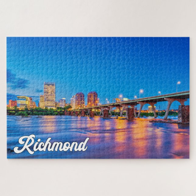 Puzzle Richmond, Virginia (Estados Unidos) (Horizontal)