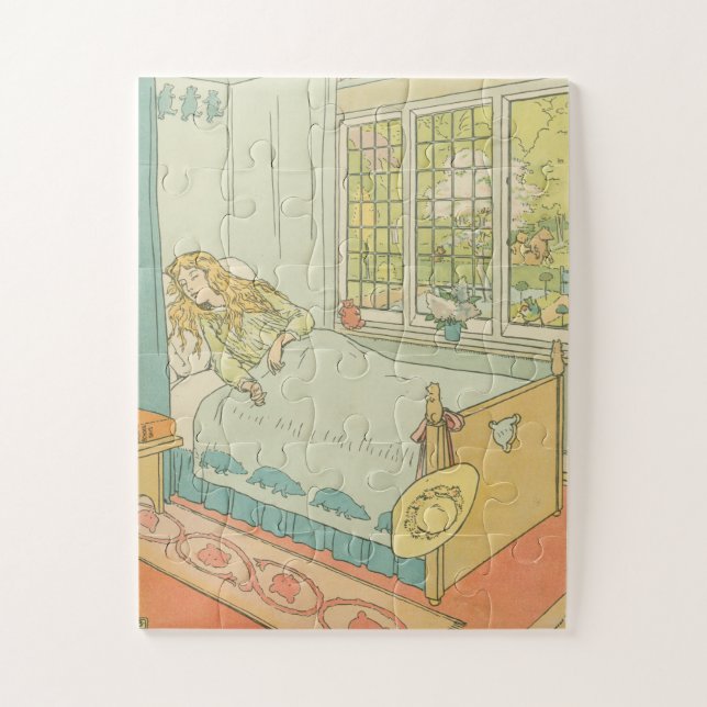 Puzzle Ricitos de oro y los tres osos (Vertical)