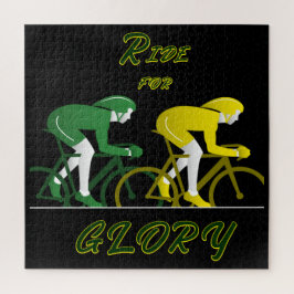Puzzle Ride For Glory Canvas Art