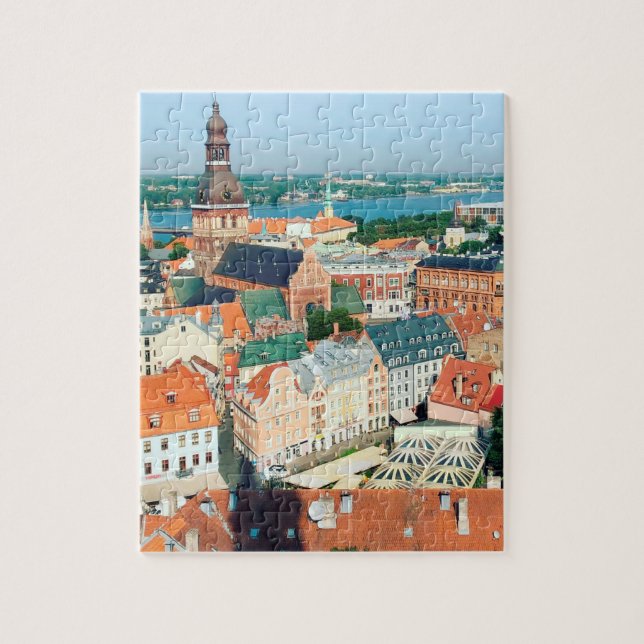 Puzzle Riga, Letonia (Vertical)