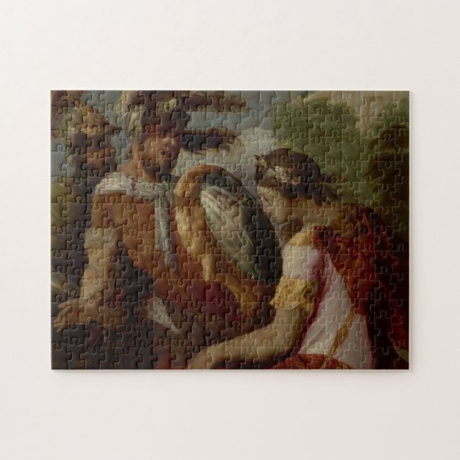 Puzzle Rinaldo y el Espejo-Escudo, c.1650-55 (Horizontal)