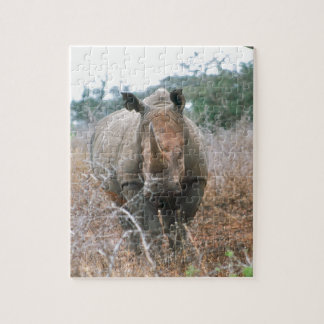 Puzzle Rinoceronte de carga