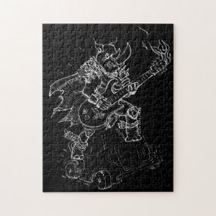 Puzzle Rinoceronte mecedor