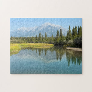 Puzzle Río Bow en Canmore Canadá