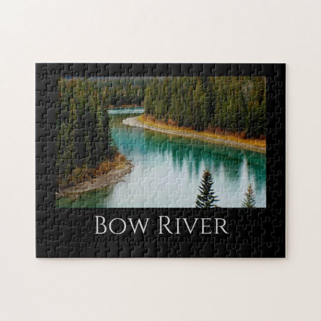 Puzzle Río Bow panorámico (Horizontal)