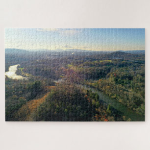 Puzzle Río Broad Francés, Asheville, Carolina del Norte