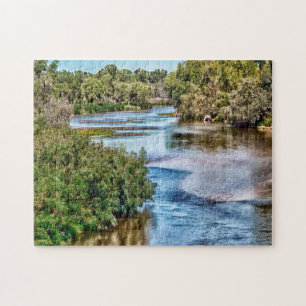 Puzzle Río Cedar Nebraska.