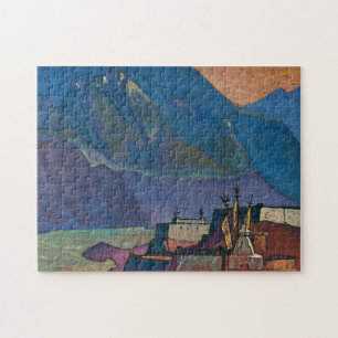 Puzzle Río Chandra por Nicholas Roerich
