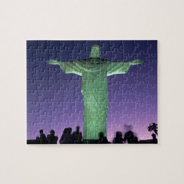 Puzzle Río de Janeiro, Brasil. la estatua de Cristo en (Horizontal)