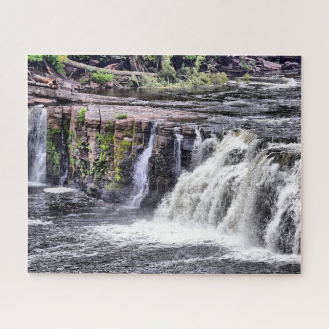 Puzzle Río Enfrentado - Cataratas de Manabezho - 16x20 -  (Horizontal)