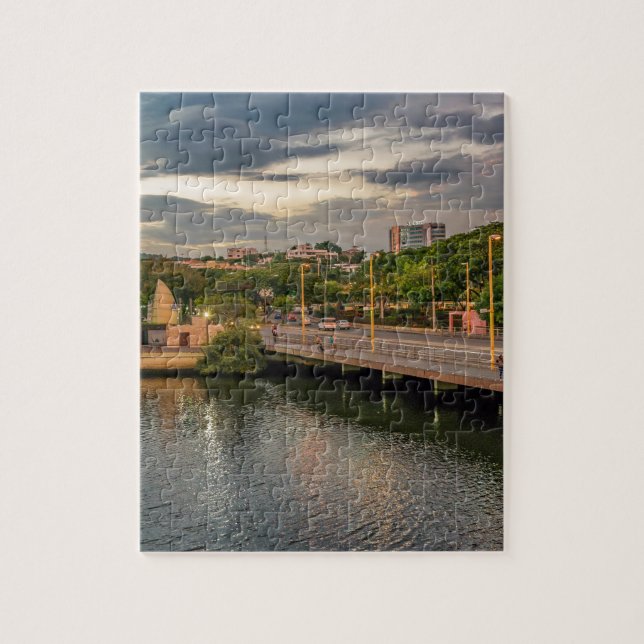Puzzle Río Guayaquil Ecuador de Estero Salado (Vertical)