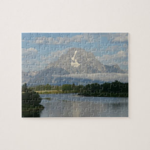 Puzzle Río Jackson Hole en el Parque Nacional Grand Teton