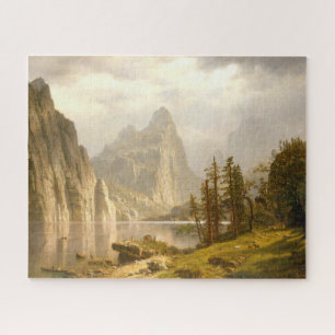 Puzzle Río Merced-Valle Yosemite, Albert Bierstadt