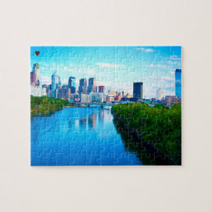 Puzzle Río Schuylkill Filadelfia